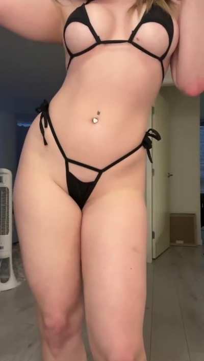Wearing this at the beach to see how many cocks get hard