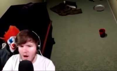 Brother scares this streamer