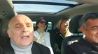 JLE yendo a votar con 