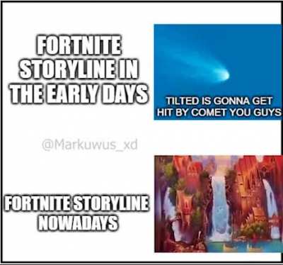 The Fortnite storyline has been one hell of a ride.