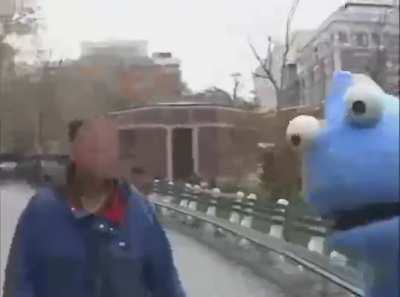 Take the camera out of my face!
