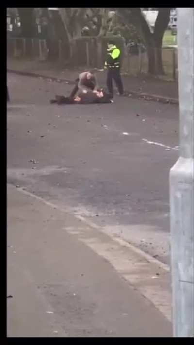 Chavs attack police
