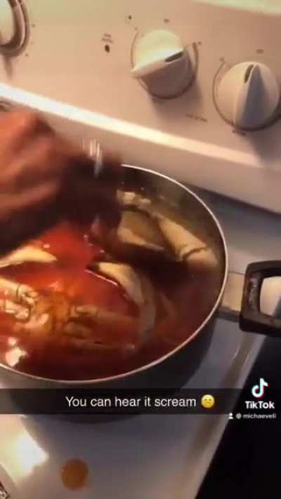 The screaming crab