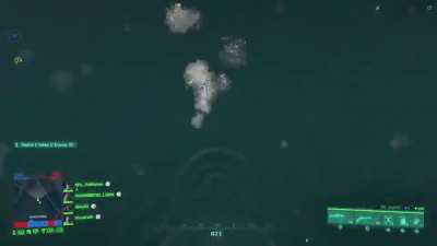 Fun fact: You CAN go underwater. By meleeing the water.