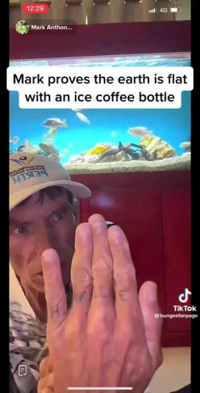 Another flat earther