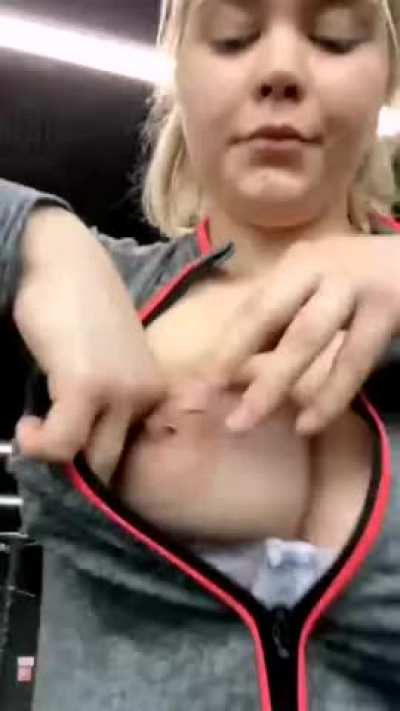 nip flash at the gym