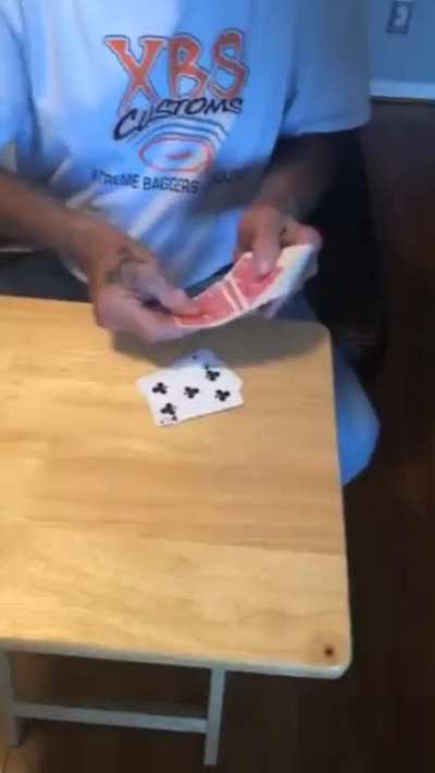The greatest card trick you’ve never seen (sound on 🎚)