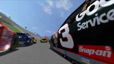 Why is Dale Earnhardt stuck in traffic?
