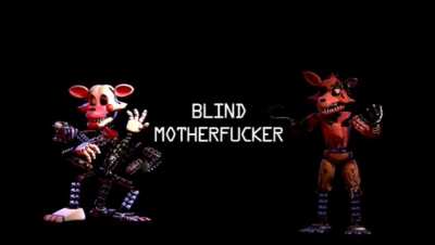 Mangle got no love - aubergine, help her plz