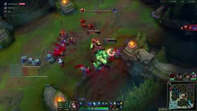 Average LoL player after their ninth gank.
