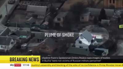 Russian spokesperson getting called out for lying live on TV