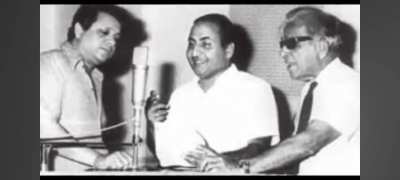 I found an old, extremely beautiful song ,that, too, sung by Mohd. Rafi .