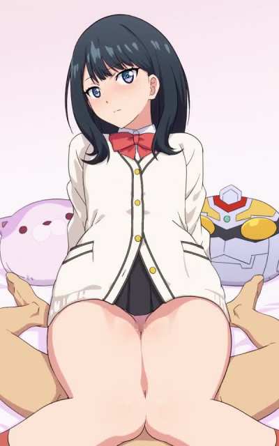 Rikka Takarada giving a thighjob Mushi<wbr>ro_(n<wbr>ijie7<wbr>28995<wbr>)