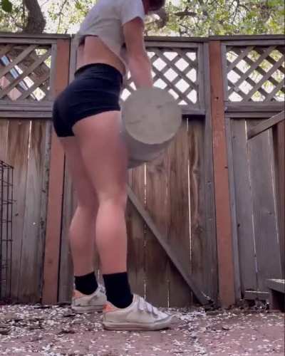 There she goes...