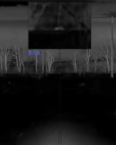 Ukrainian sniper hit lone RAF solider