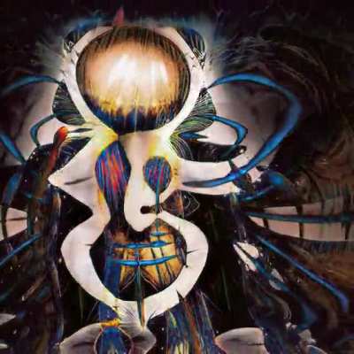 Further experiments training a neural network (Stylegan-3) on visionary artwork in order to generate psychedelic visuals.