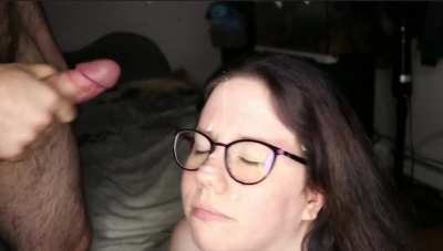she tries to be happy for him