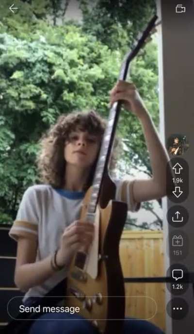 Short clip from the livestream today