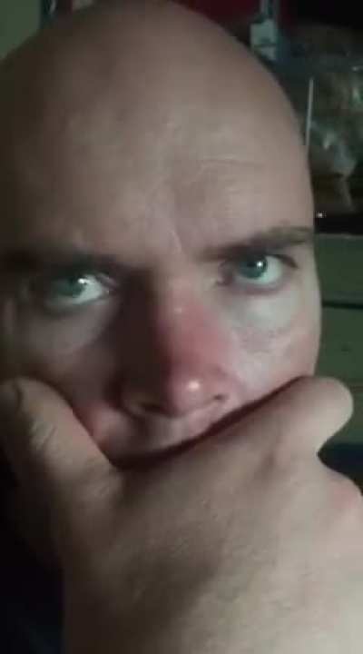 This thing my dad can do with his eyes? Says his teachers hated him for this.