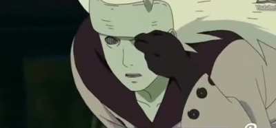 Madara giving an eyeless man his sharingan eye 😮