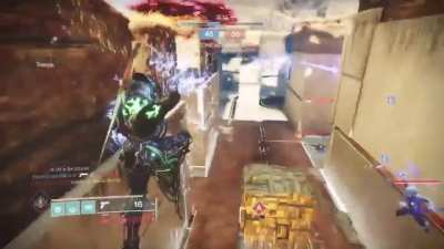 Tried to dodge a Stasis Hunter Super with Ballistic Slam....Ended up with a concussion and some shattered bones.