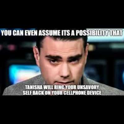 Ben Shapiro tries to come in your crib