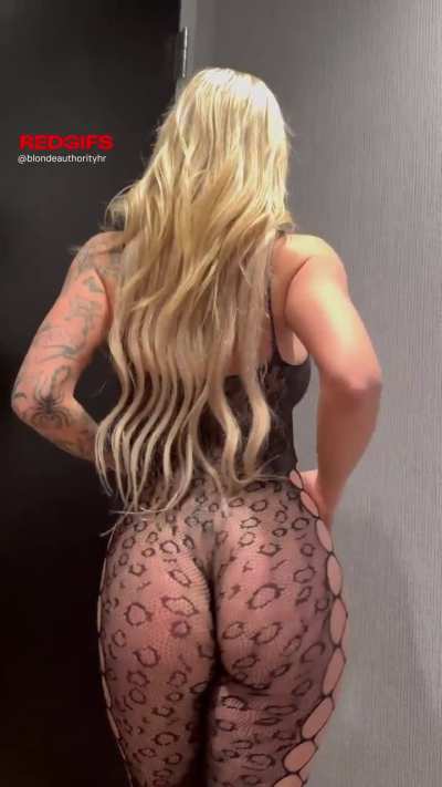 This booty's ready to rave all night long