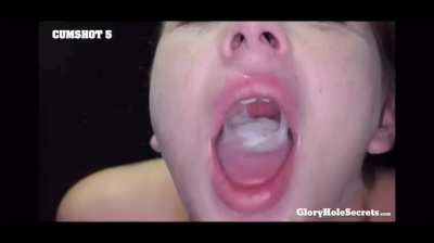 Jade Wild 8+ loads at the gloryhole