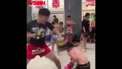 This kid dodges every punch thown at him.