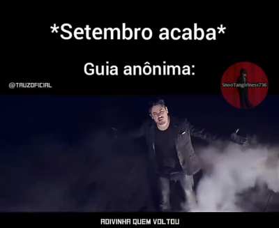 ele voltou, agora pra ficar