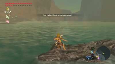i lost my hylian shield but