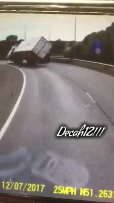 Was that truck carrying a bunch of acme anvils?