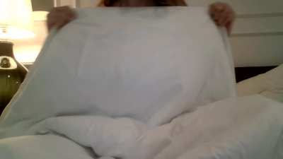 Wanna wake up next to my surprising you with a duvet drop?