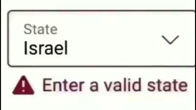The instructions are easy, enter a valid state