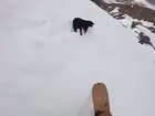 Just another day of snowboarding