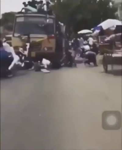 Thats one strong motorcycle