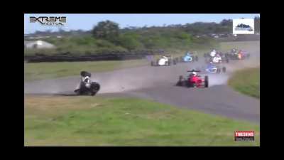 Horrific F1600 accident earlier today in South Africa