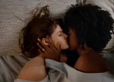 Alexandra Daddario and Kirby Howell-Baptise from Why women kill.