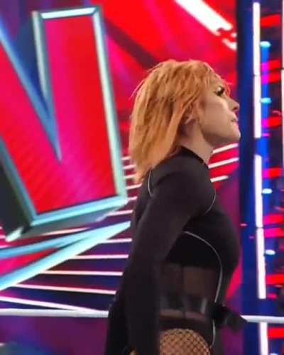 Becky in action