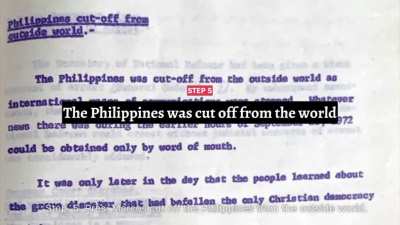 Chel Diokno's video about Marcos Martial Law
