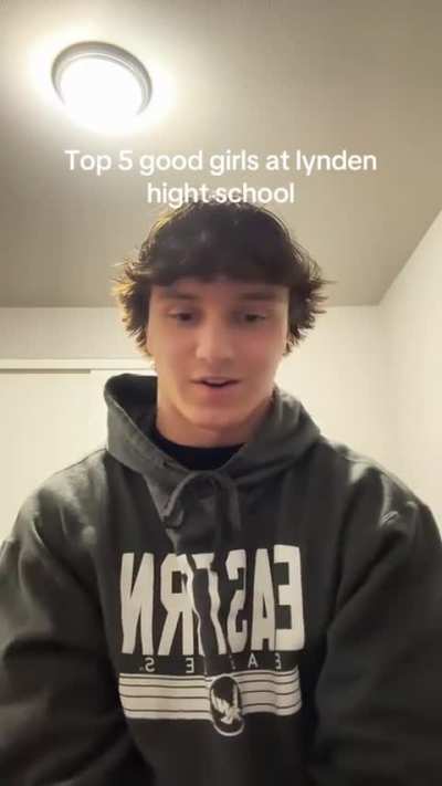 Dude rates girls at his high school as a senior, 2 of the girls he rated were underage