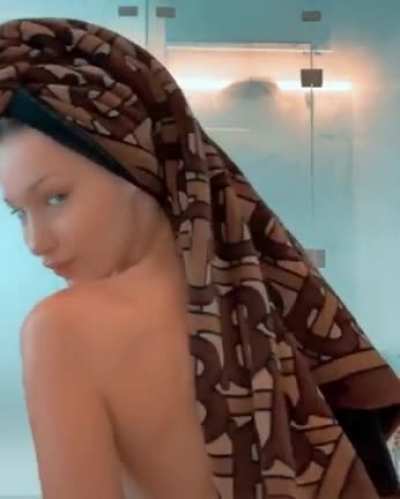post shower