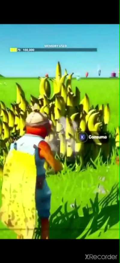 Haha banana eat flopper
