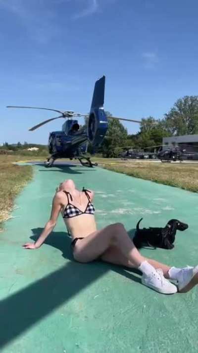Rest after a flight