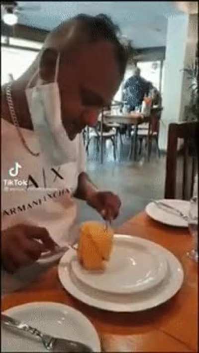 First time in a fancy restaurant