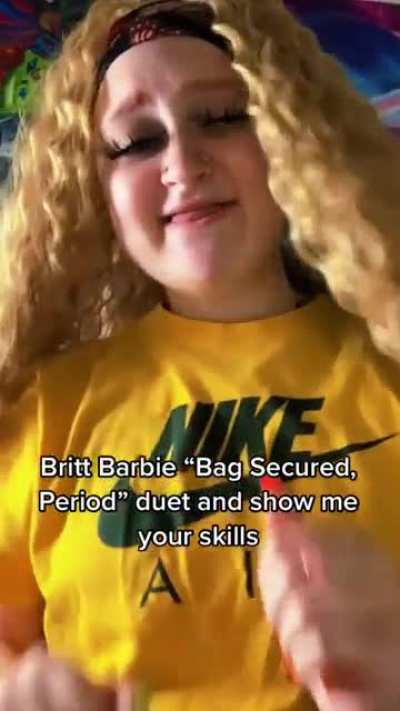 Britt Barbie back at it again!😍