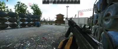 Another clip of Sanitar just inhaling bullets. There's no way this is intended?