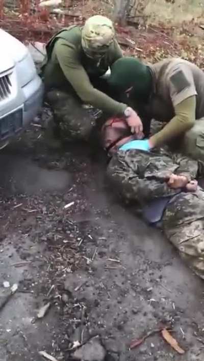 Third part of castrating video [not censored]