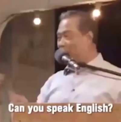 Can you speak English