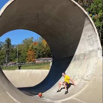 Down the loop